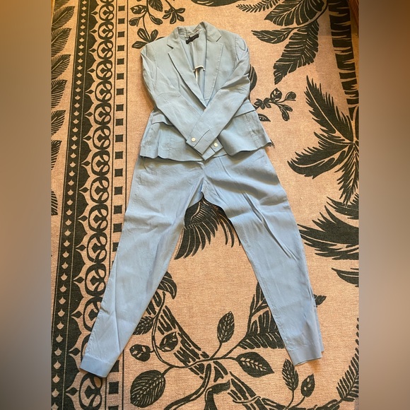 BABY BLUE RAG AND BONE SUIT - Picture 8 of 15